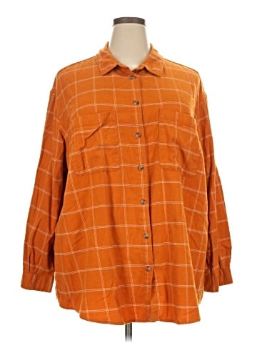 Ava & Viv Long Sleeve Button-Down Shirt (view 1)