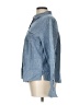 IZOD 100% Cotton Blue Long Sleeve Button-Down Shirt Size L - photo 5