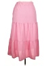 Assorted Brands 100% Polyester Solid Pink Casual Skirt Size XL - photo 2