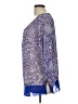Rachel Roy 100% Polyester Purple 3/4 Sleeve Blouse Size L - photo 5