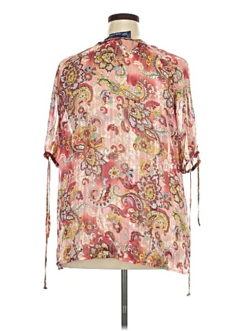 Susan Graver 3/4 Sleeve Blouse (view 2)