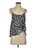 Olivaceous 100% Polyester Teal Sleeveless Blouse Size S - photo 1