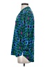 Escapada 100% Rayon Blue 3/4 Sleeve Blouse Size S - photo 5
