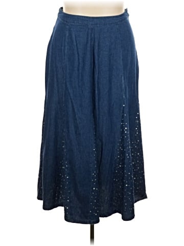 Liz & Me Denim Skirt (view 1)