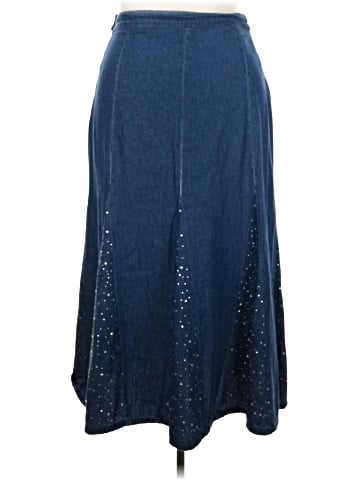 Liz & Me Denim Skirt (view 2)