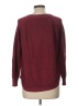 RD Style Solid Burgundy Pullover Sweater Size L - photo 2