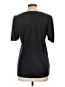 Ann Taylor 100% Polyester Black Short Sleeve Blouse Size L - photo 2