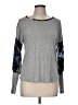 Tiny 100% Rayon Gray Long Sleeve Top Size M - photo 1