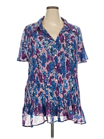 Only Necessities Short Sleeve Blouse (view 1)