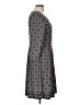 Max Studio Paisley Gray Casual Dress Size L - photo 4