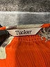 Tucker 100% Silk Tropical Orange Short Sleeve Silk Top Size S - photo 7