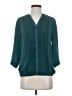 41Hawthorn 100% Polyester Teal 3/4 Sleeve Blouse Size XS - photo 1
