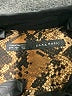 Zara Basic 100% Polyester Animal Print Brown Long Sleeve Blouse Size M - photo 7