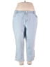 Cato Color Block Blue Jeans Size 20 - photo 1