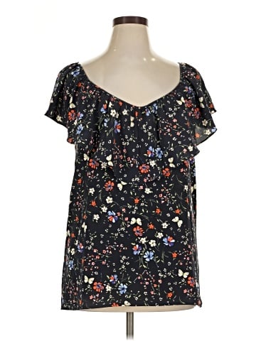 Sanctuary Short Sleeve Blouse (view 1)