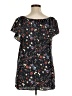 Sanctuary Black Short Sleeve Blouse Size XL - photo 2