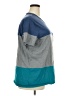 Mossimo Supply Co. 100% Cotton Color Block Gray Short Sleeve Top Size XXL - photo 4