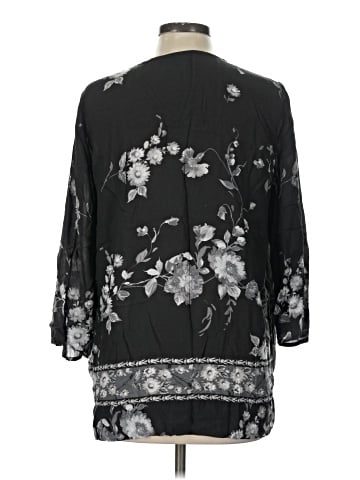 Tolani 3/4 Sleeve Blouse (view 2)