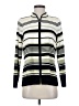 misook Stripes Ivory Green Cardigan Size S - photo 1