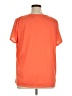 Fresh 100% Polyester Orange Short Sleeve T-Shirt Size 1X - photo 2