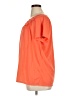 Fresh 100% Polyester Orange Short Sleeve T-Shirt Size 1X - photo 5