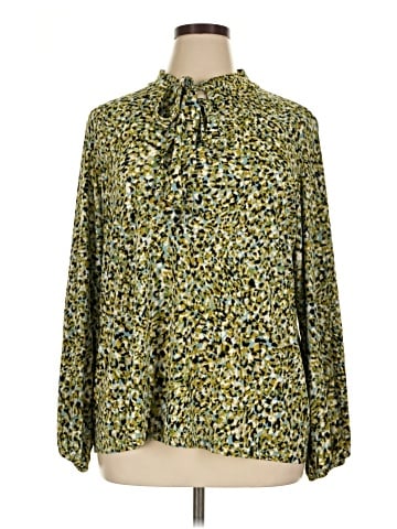 Susan Graver Long Sleeve Blouse (view 1)
