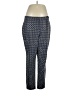 Black Label by Chico's Print Blue Casual Pants Size XL (3) - photo 1