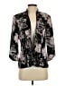 Alex Evenings Print Black Blazer Size S - photo 1
