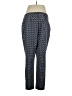 Black Label by Chico's Print Blue Casual Pants Size XL (3) - photo 2
