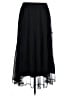 DKNY 100% Polyester Black Formal Skirt Size L - photo 1
