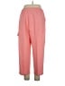 Assorted Brands 100% Cotton Solid Pink Casual Pants Size XL - photo 2
