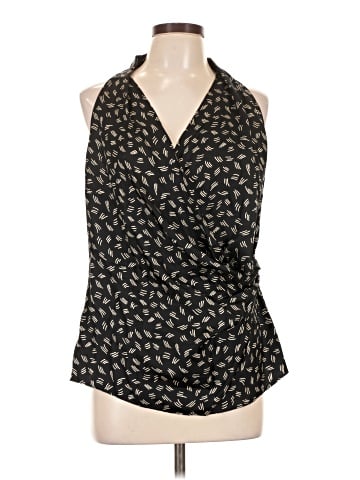 Lafayette 148 New York Sleeveless Silk Top (view 1)
