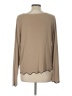 Alya 100% Acrylic Tan Long Sleeve Top Size L - photo 2