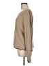 Alya 100% Acrylic Tan Long Sleeve Top Size L - photo 5