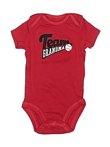 Just One Year by Carter's Short Sleeve Onesie (view 1)