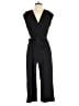Speechless Solid Black Jumpsuit Size S - photo 1
