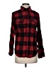 George Plaid Red Long Sleeve Button-Down Shirt Size S - photo 1