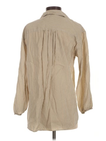 Zara 3/4 Sleeve Button-Down Shirt (view 2)