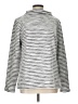 Ann Taylor Metallic Silver Turtleneck Sweater Size L - photo 1