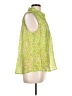 CAbi Green Sleeveless Button-Down Shirt Size L - photo 4