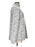 Ann Taylor Metallic Silver Turtleneck Sweater Size L - photo 4