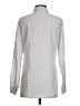 J. McLaughlin Stripes Gray Long Sleeve Button-Down Shirt Size S - photo 2
