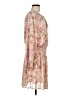 Easel 100% Polyester Paisley Pink Casual Dress Size M - photo 4