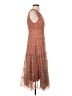 Max Studio Paisley Orange Cocktail Dress Size S - photo 4