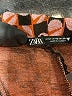 Zara Graphic Multi Color Brown Casual Pants Size M - photo 7