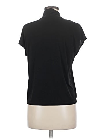 Aqua Short Sleeve Blouse (view 2)