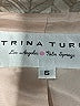 Trina Turk Chevron-herringbone Silver Jacket Size 6 - photo 6