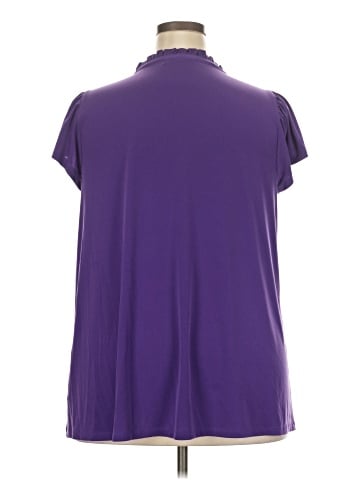 Lane Bryant Short Sleeve Blouse (view 2)