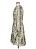 J.Crew 100% Polyester Paisley Ivory Casual Dress Size XS - photo 5