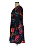 MSK Print Teal Cocktail Dress Size XL - photo 5